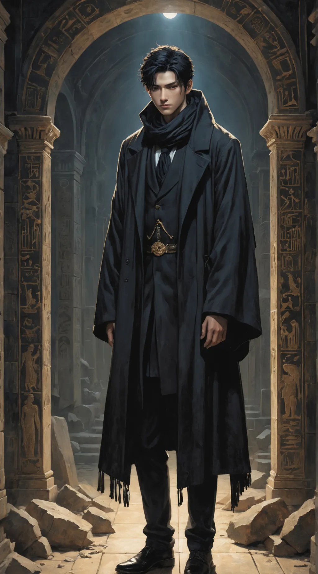 ai character: Lucien background