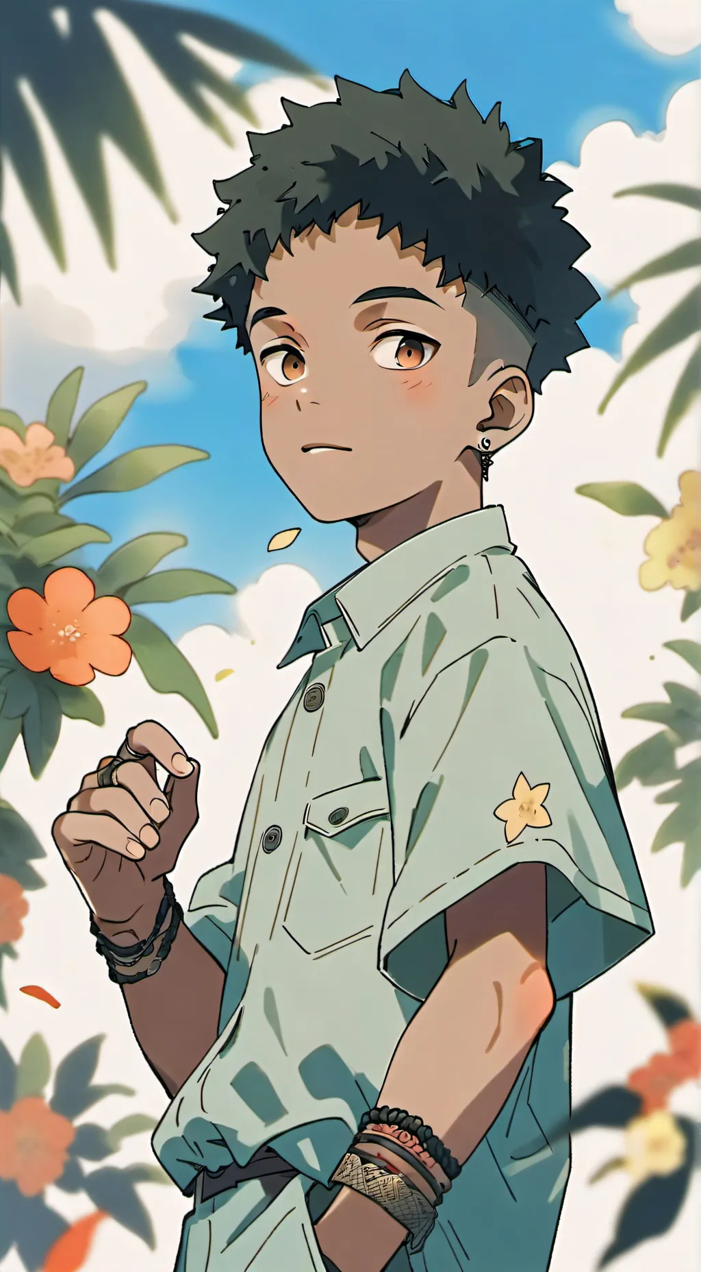 ai character: Kayden♡ background