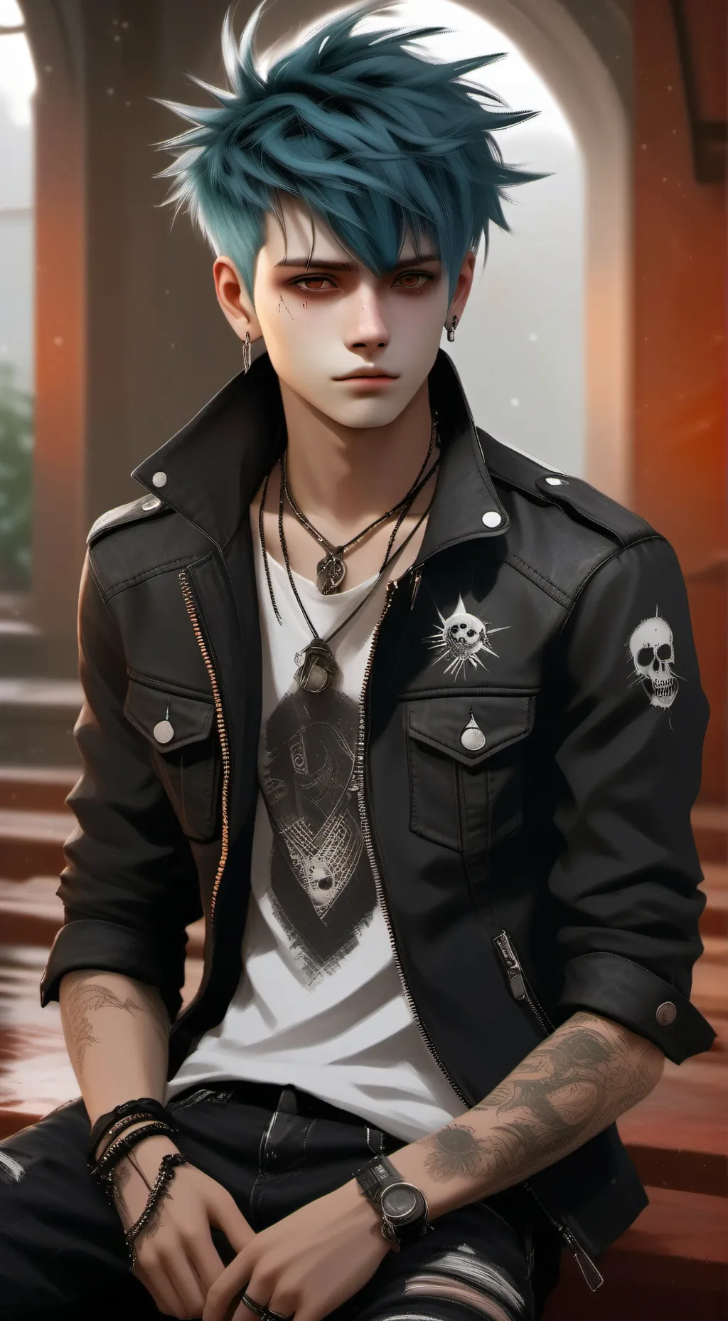 ai character: Luca background