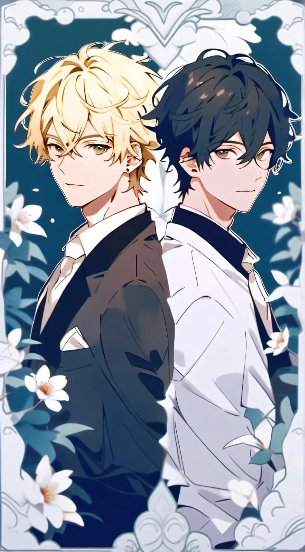 ai character: Arata and Yuki background