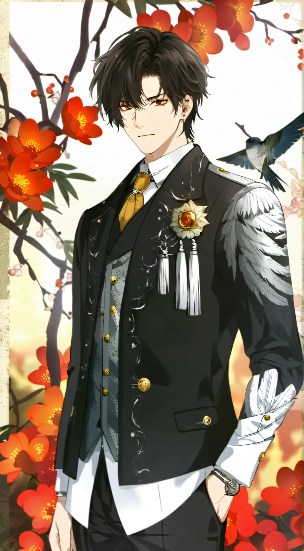 ai character: noah background