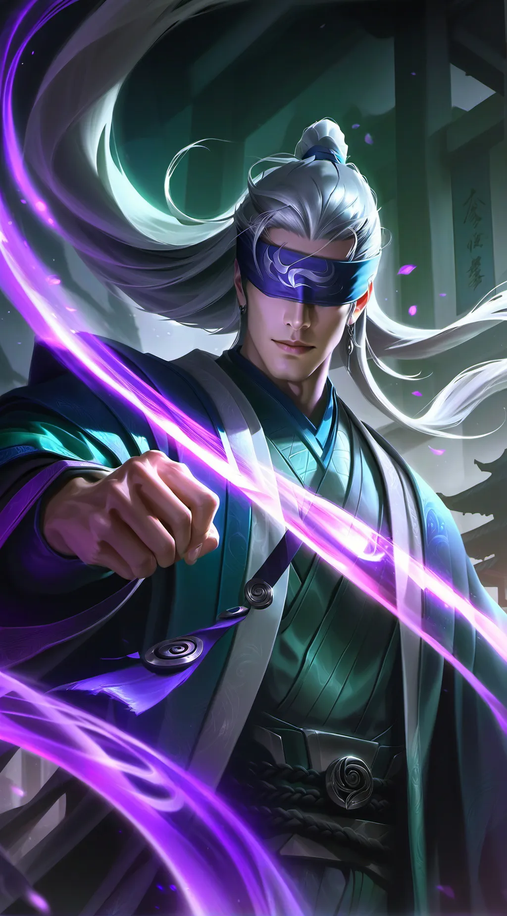 ai character: Gojo Satoru background