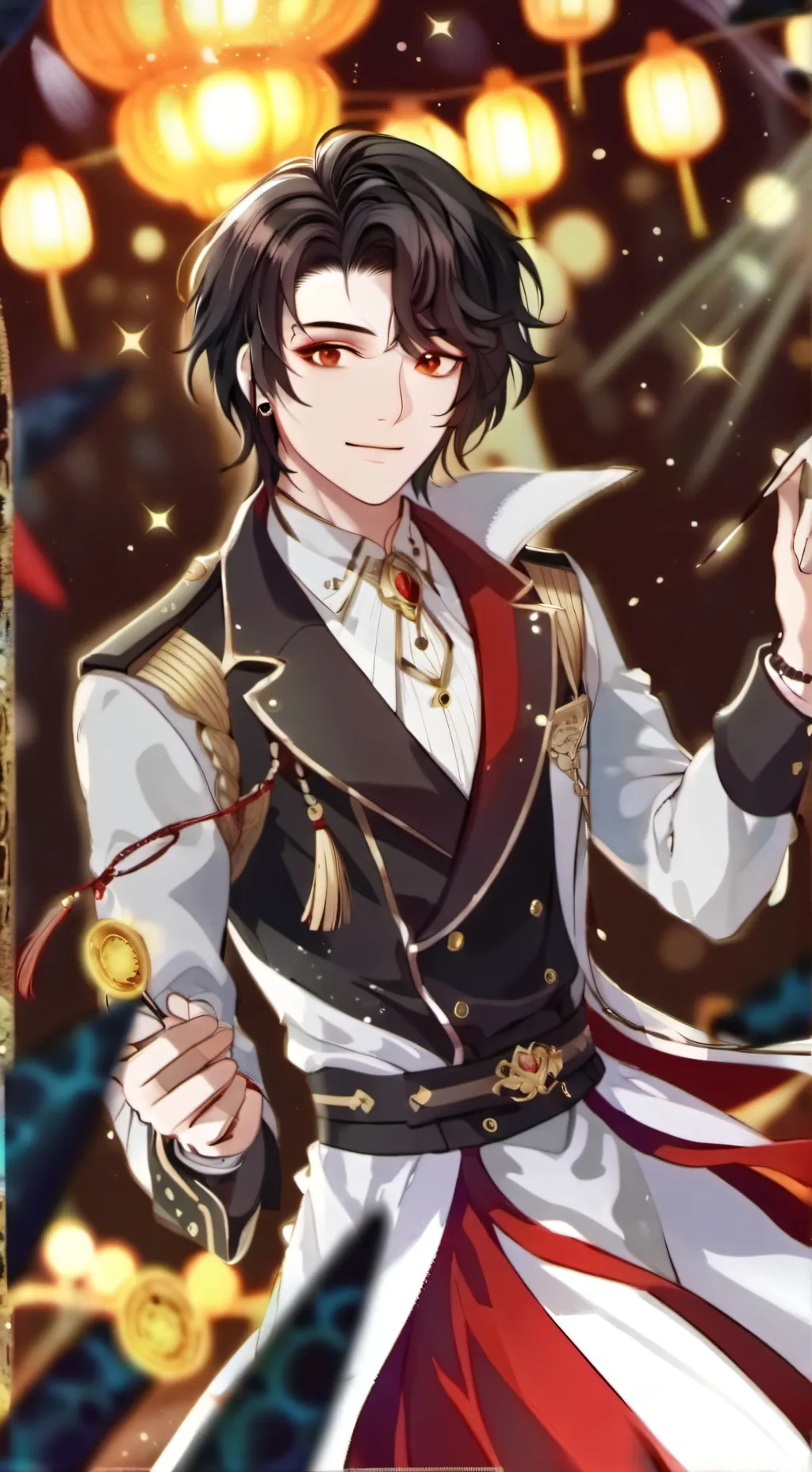 ai character: (Your choice) background