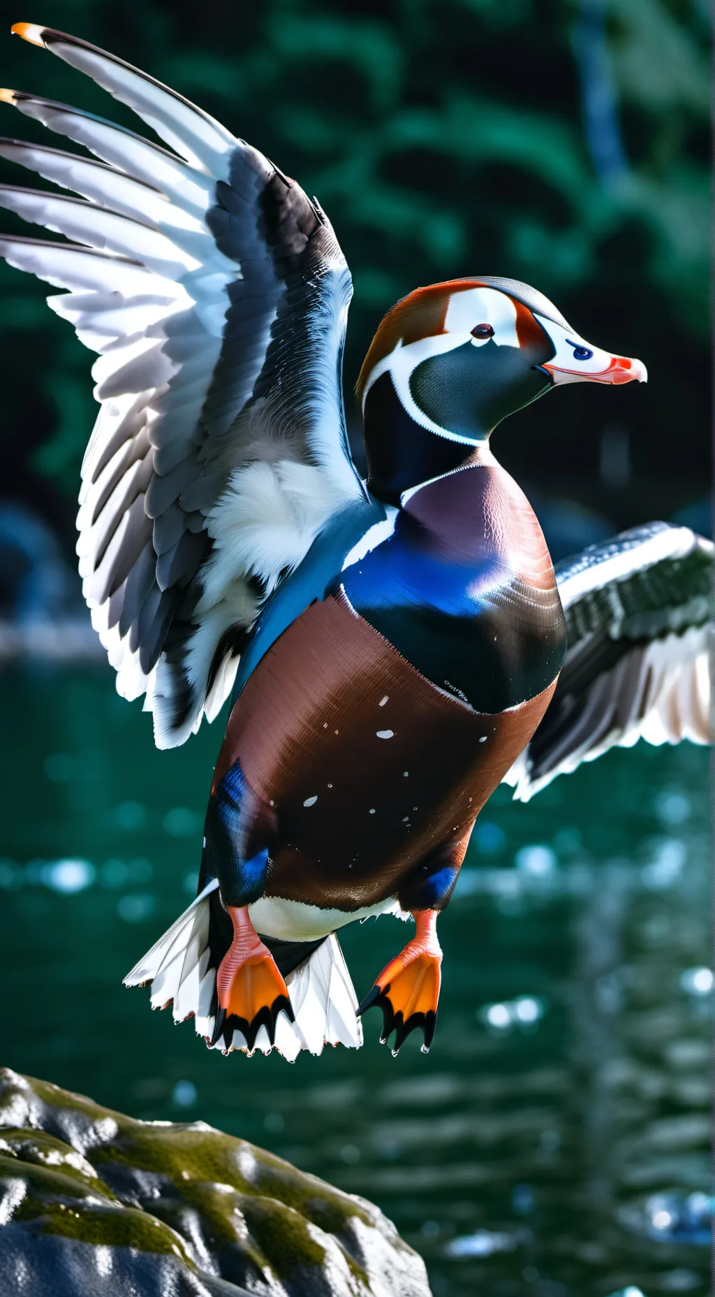 ai character: Quackini background