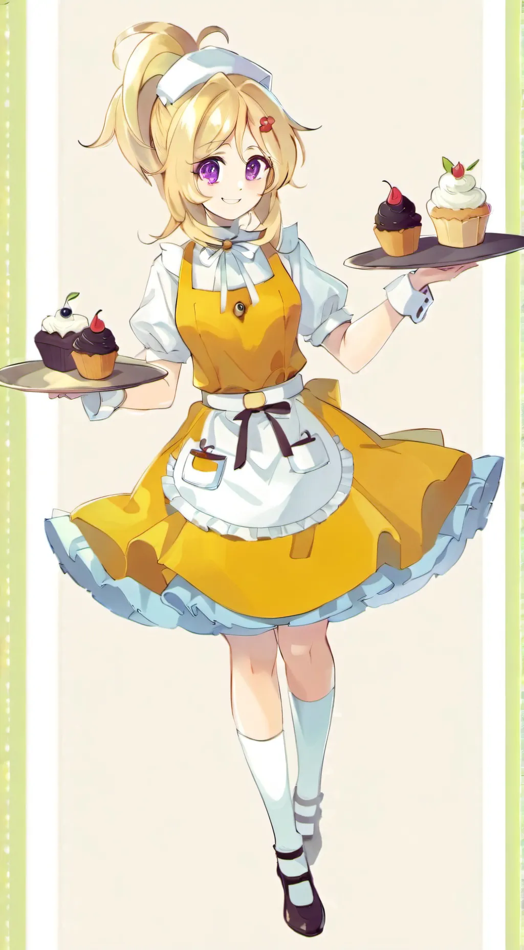 ai character: ♡~chica~☆ background