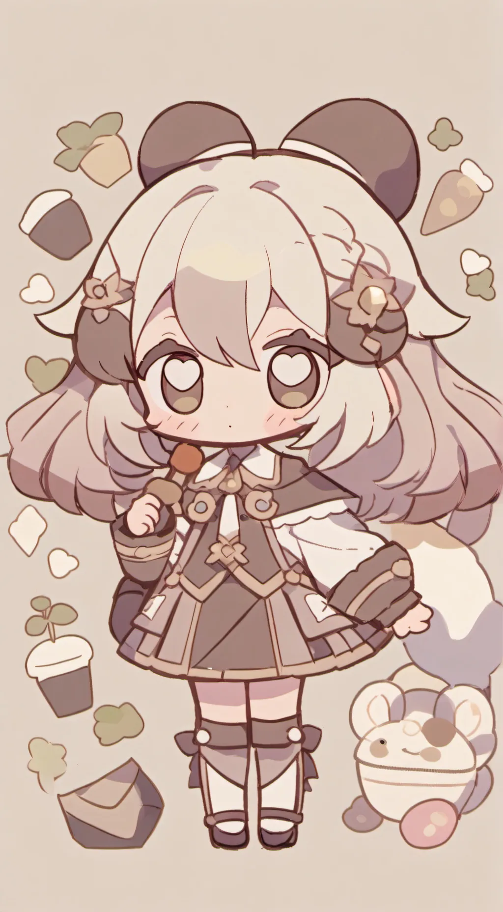 ai character: Sprunki  background