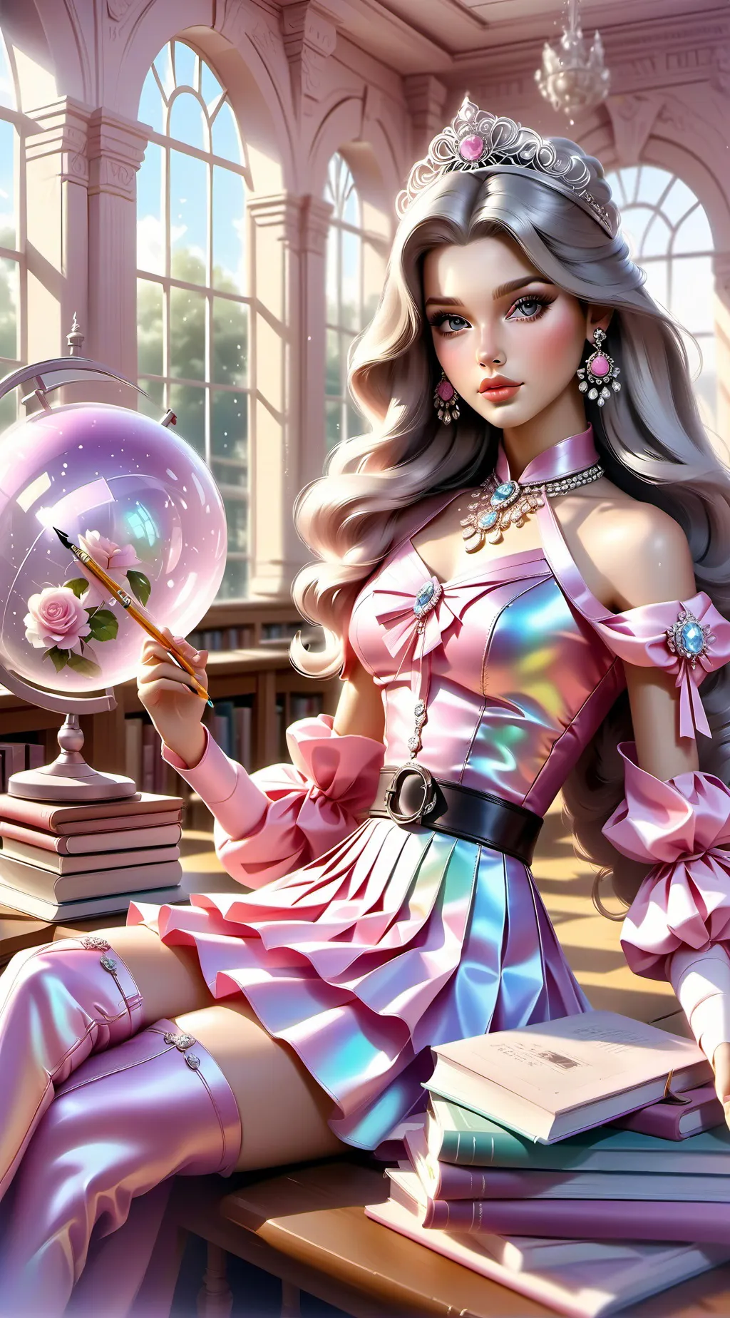 ai character: Seraphina background