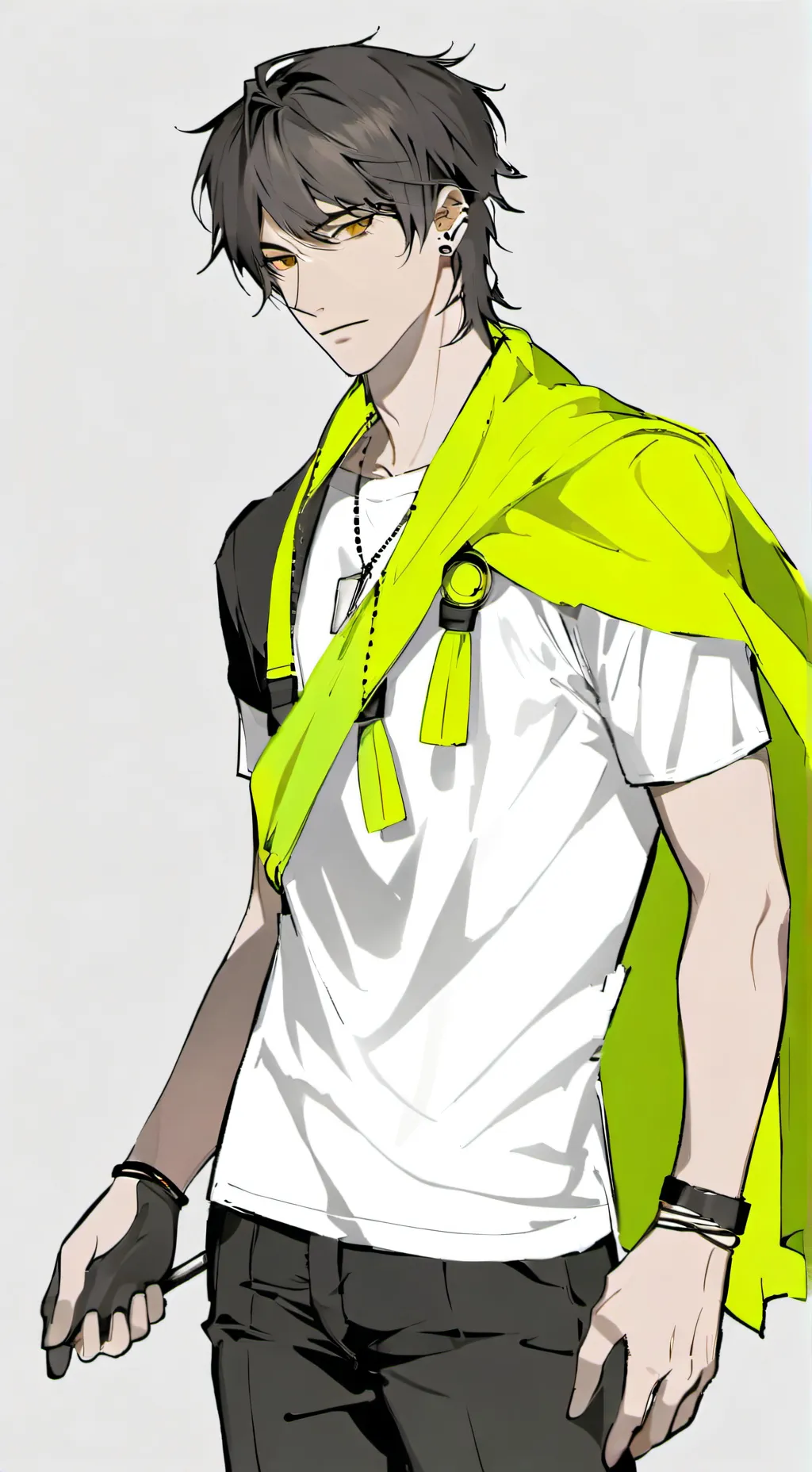 ai character: Zack  background