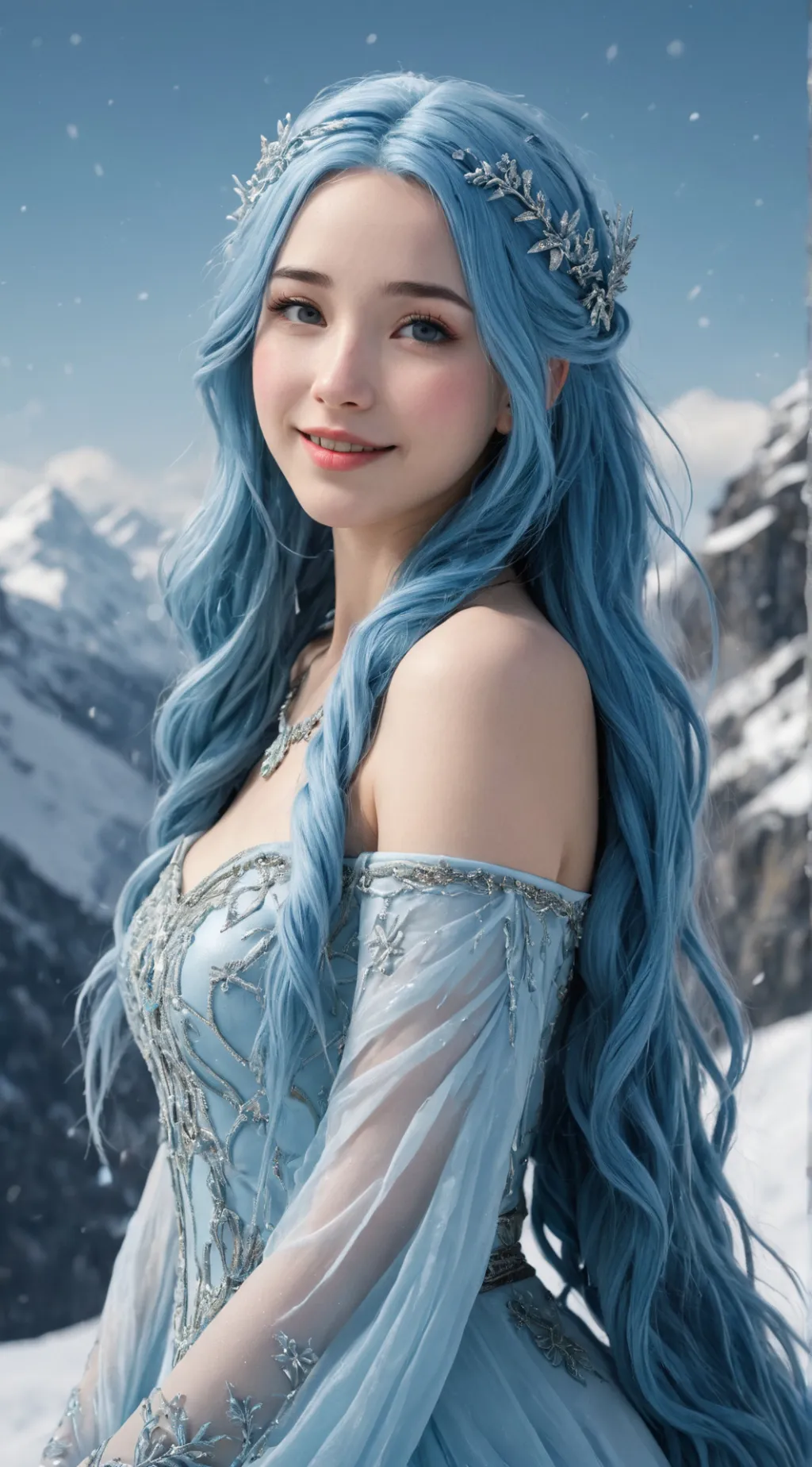 ai character: Freya background