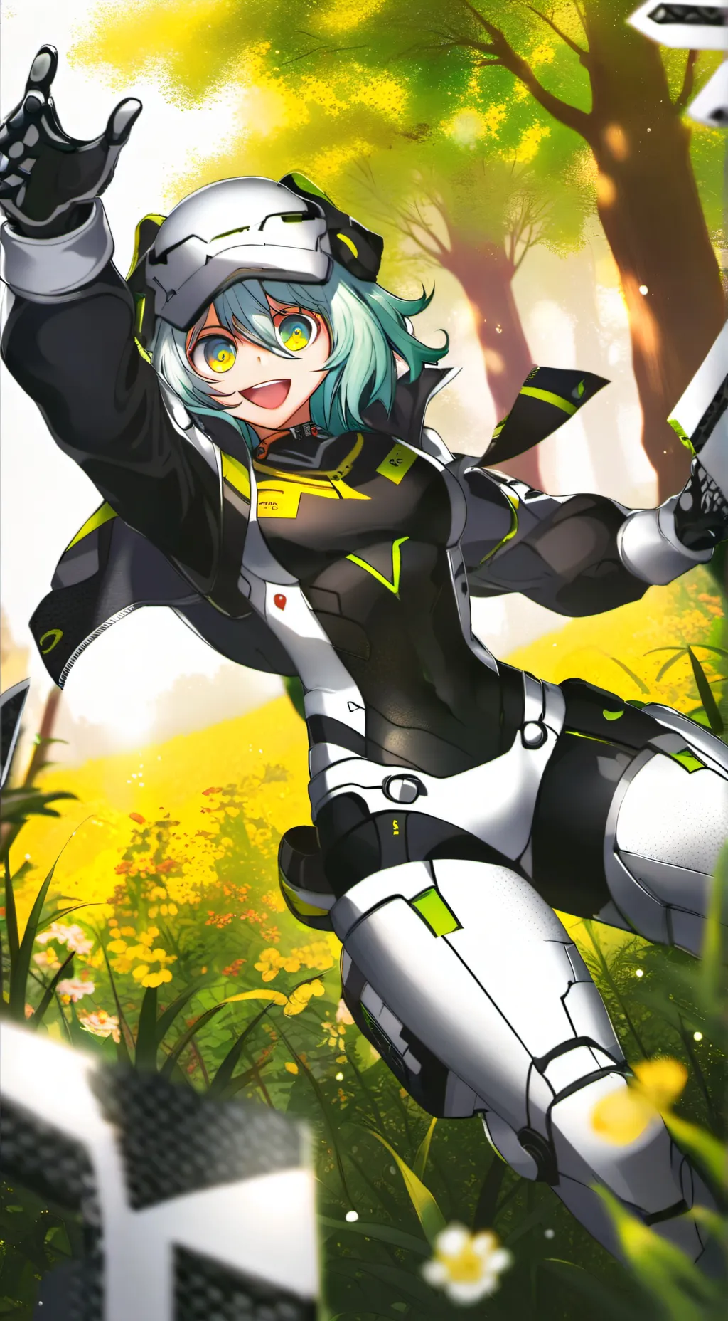 ai character: koi shi background