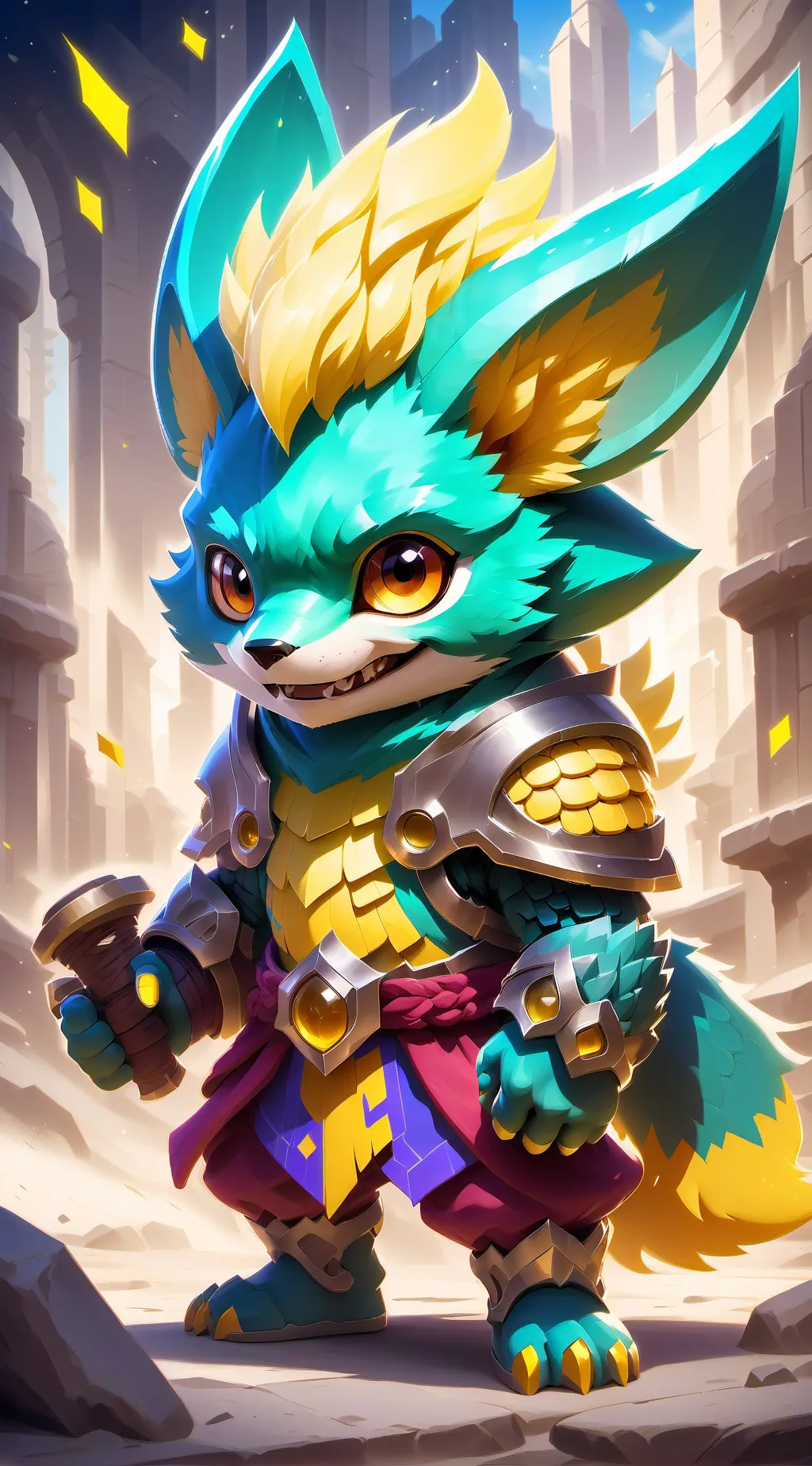 ai character: Fpe monsters background