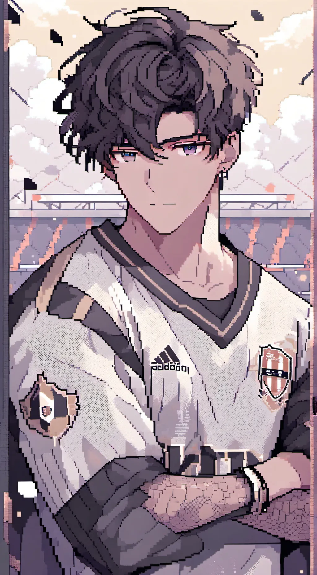 ai character: Léo  background