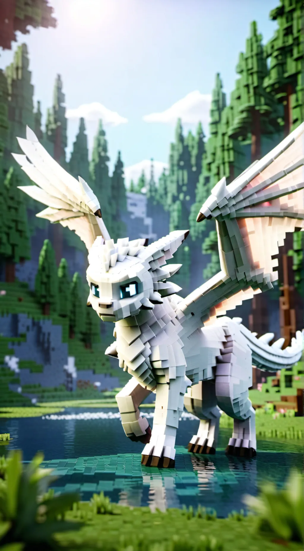 ai character: luna light fury background