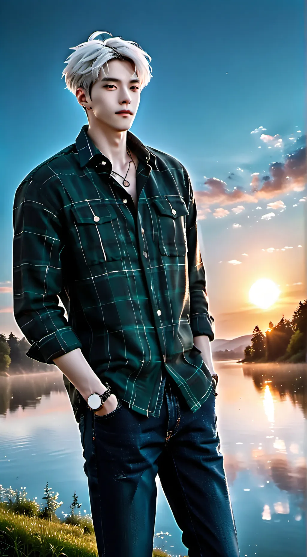 ai character: ☻Elijah👹 background