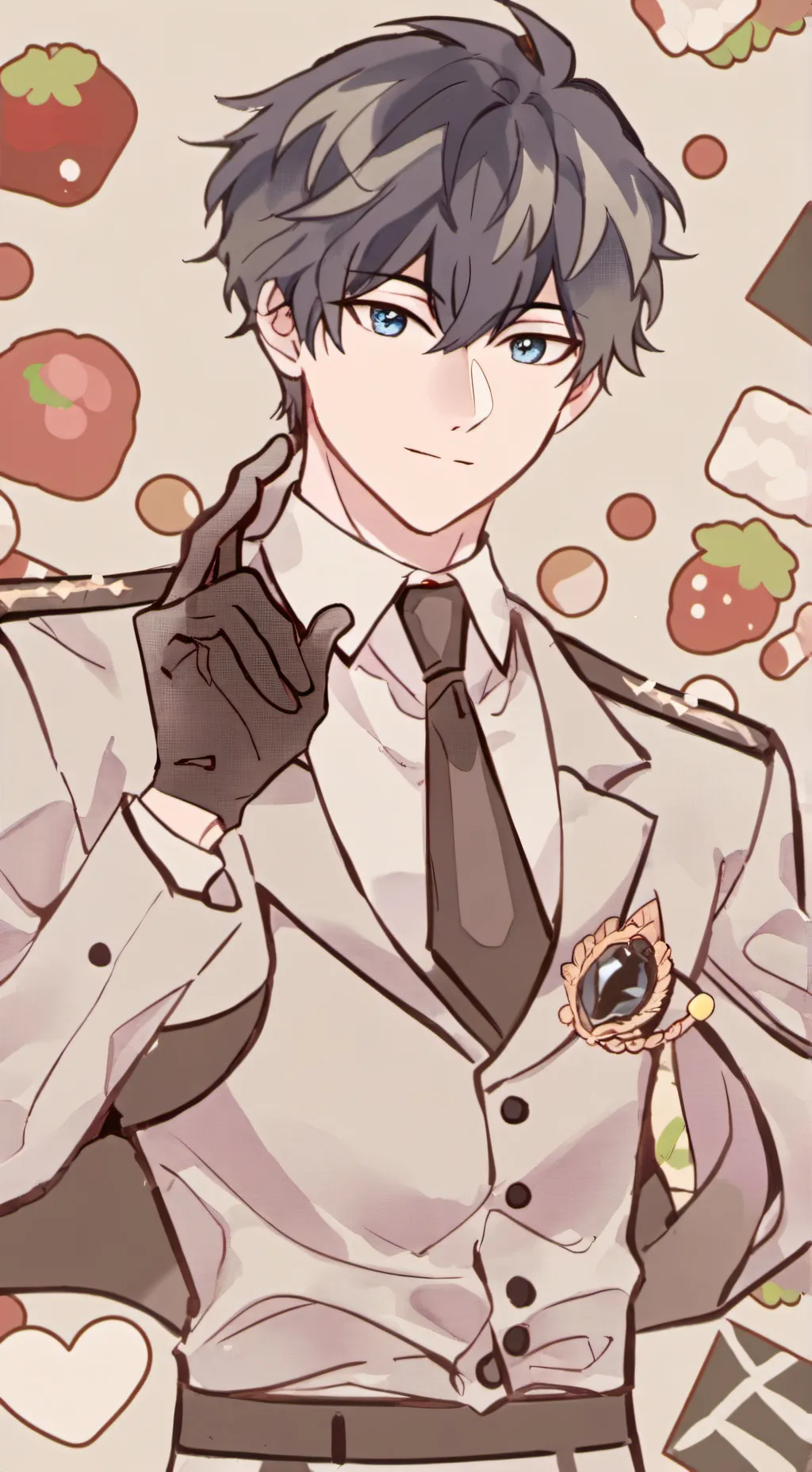 ai character: Baxter background