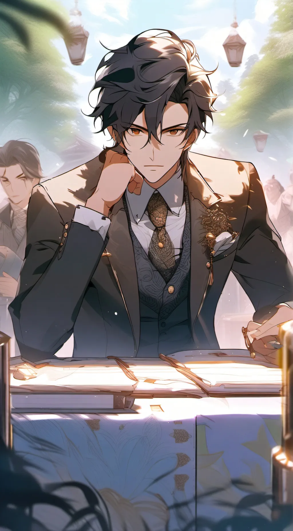 ai character: Finn Hale background