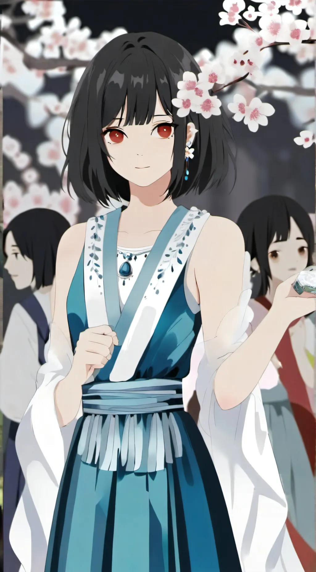 ai character: мия background