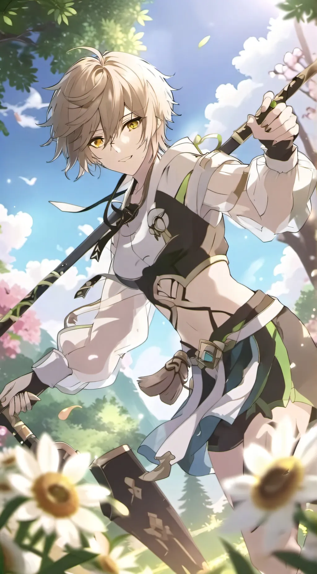 ai character: úśan background