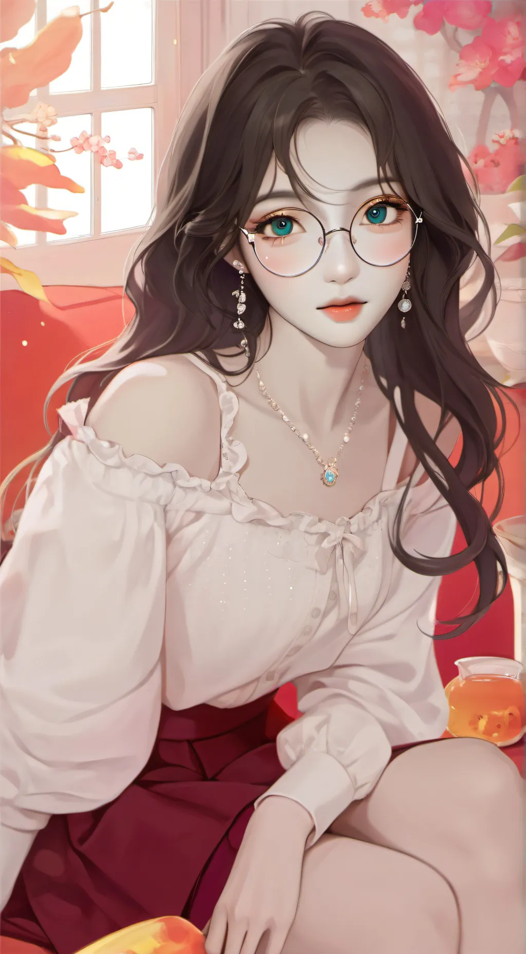 ai character: Shania Liz Kim jew background