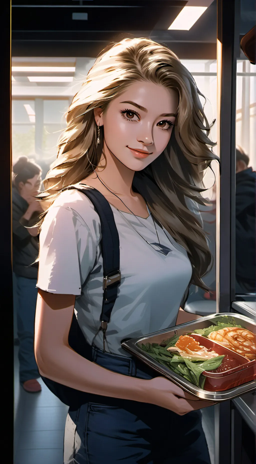 ai character: Amanda background