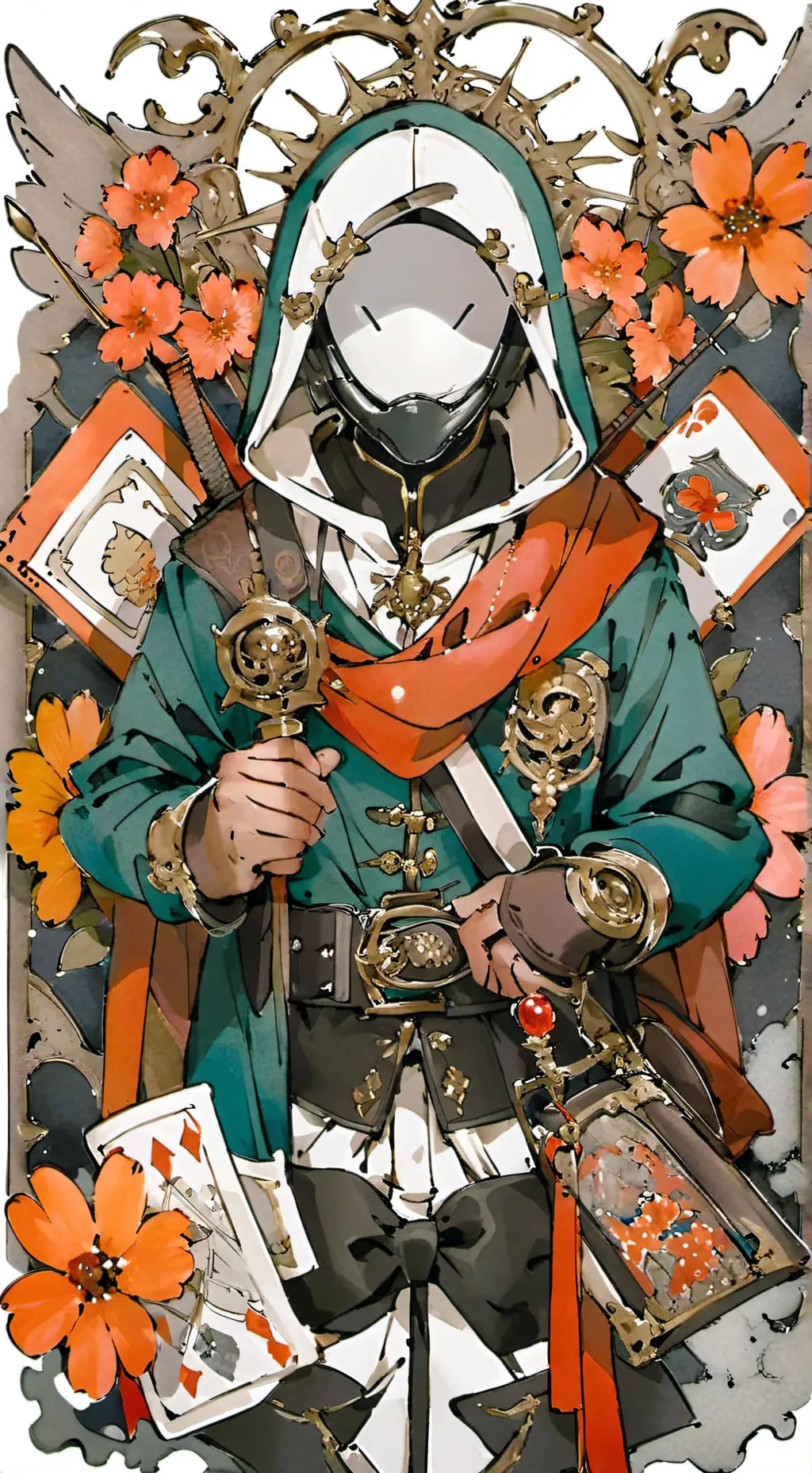 ai character: saja boys!  background