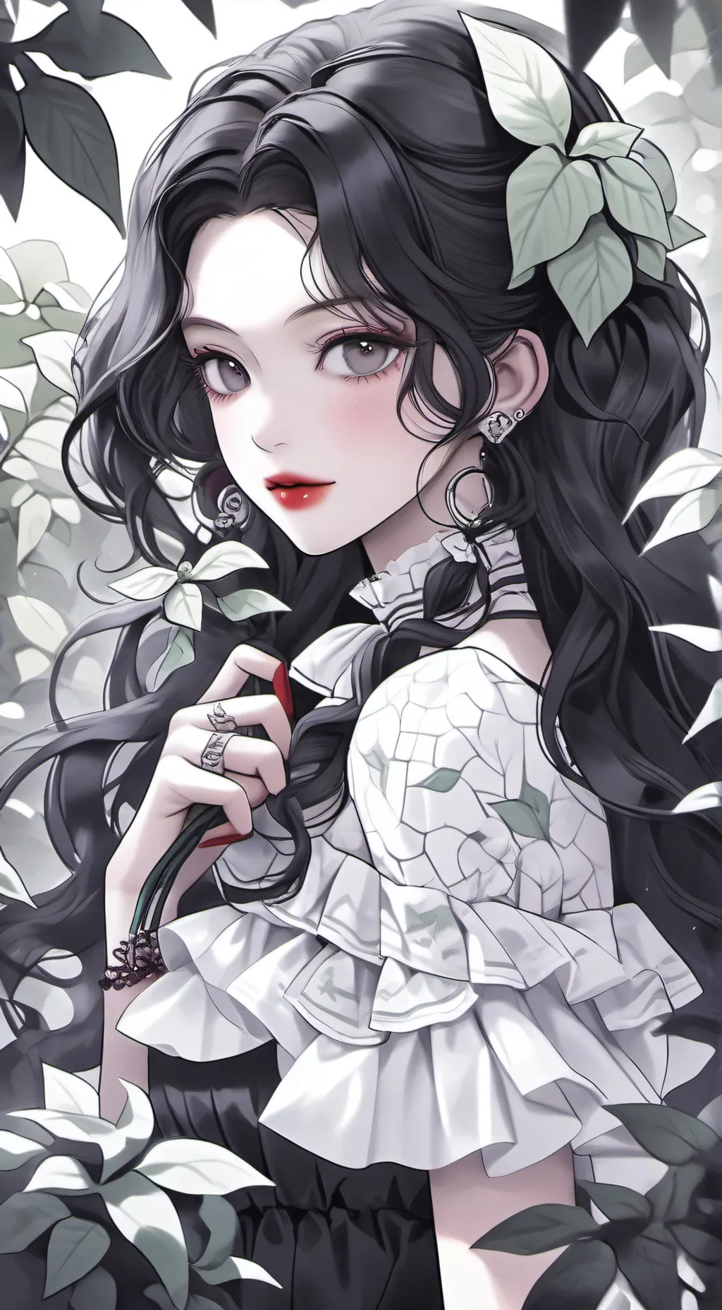 ai character: posion ivy background