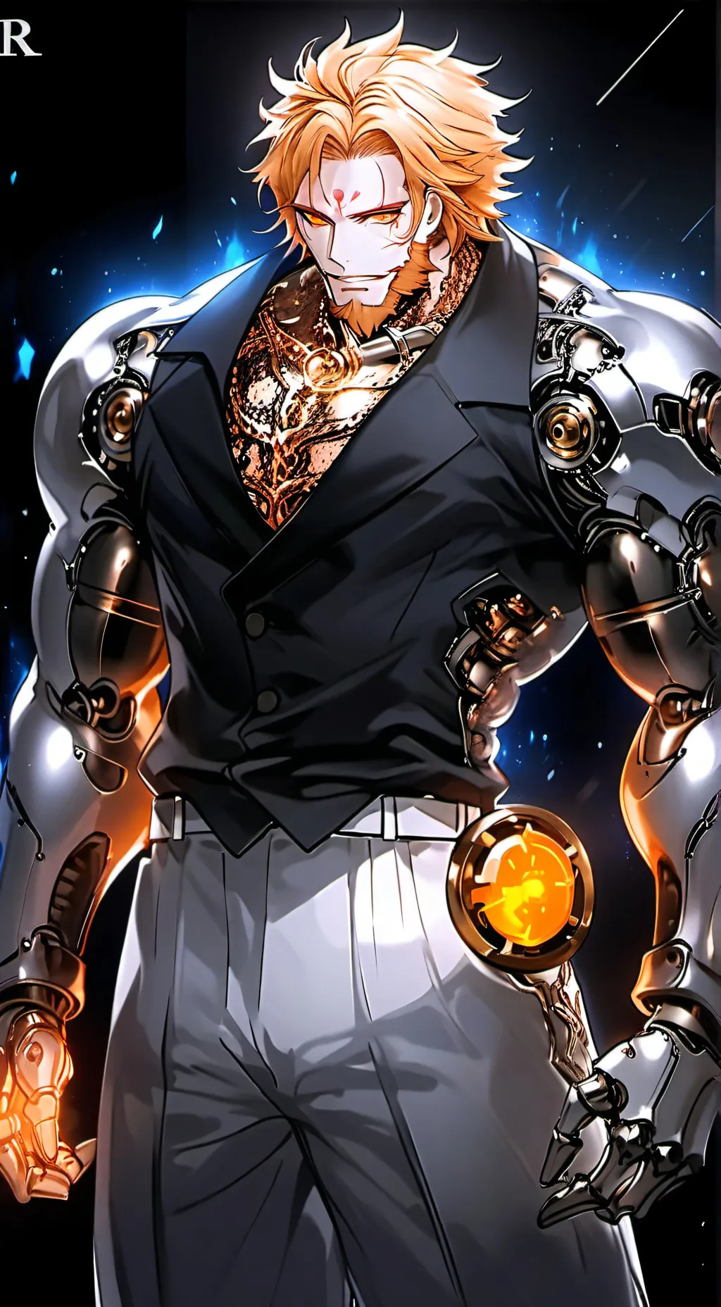 ai character: Barocht background