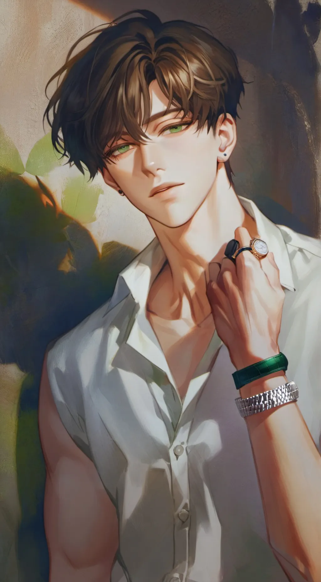 ai character: Kaito Himura background