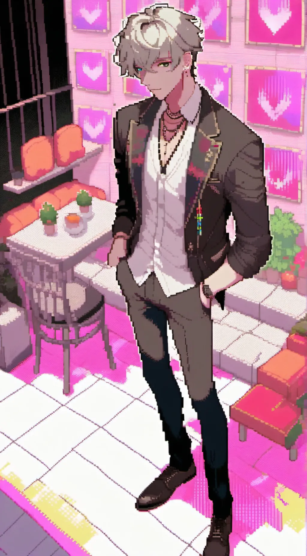 ai character: Vincent background