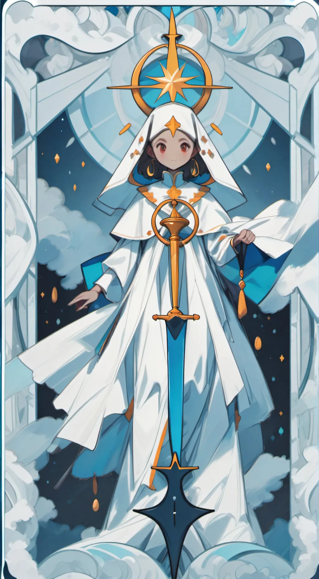 ai character: Dumb kitten  background