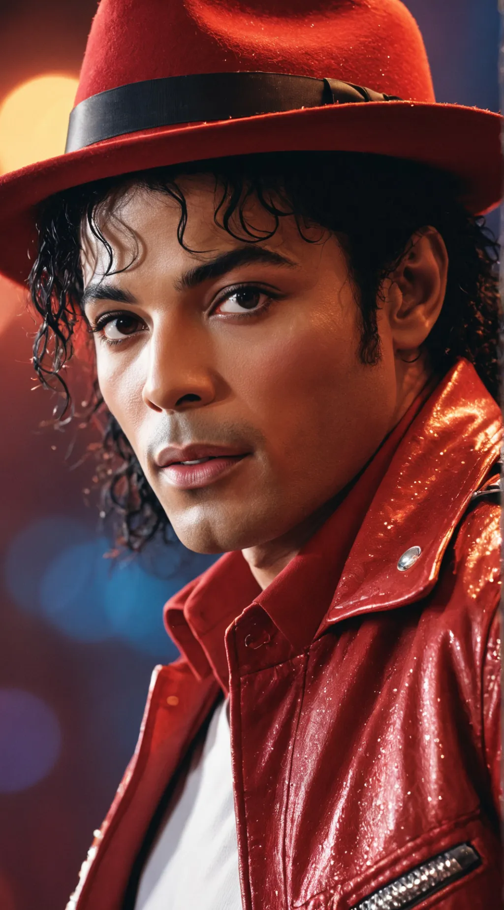 ai character: Michael Jackson background