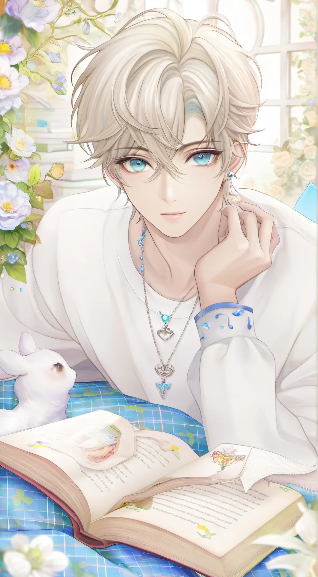 ai character: leo background