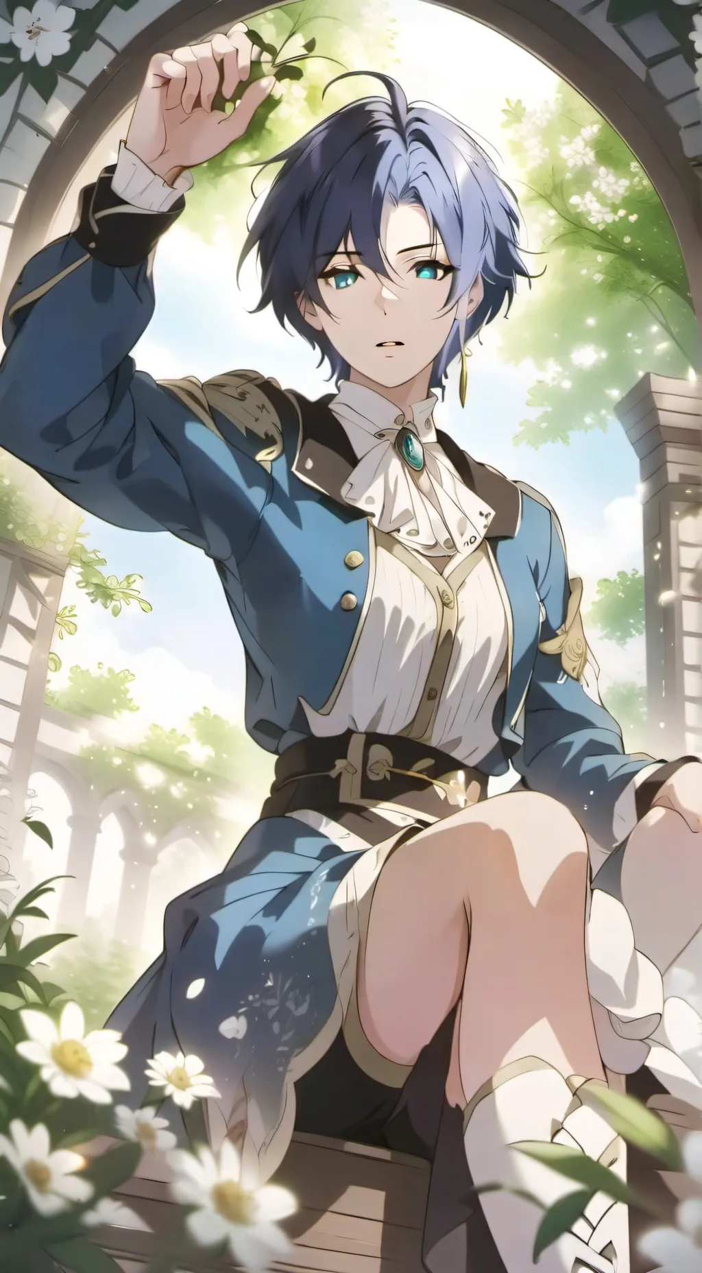 ai character: Agua Aquaria background