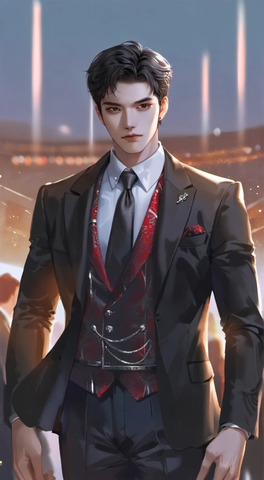 ai character: Felix  background