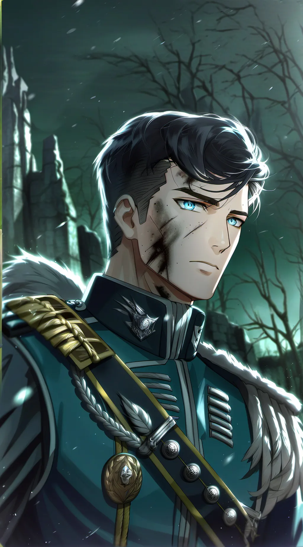 ai character: Eren Yeager background