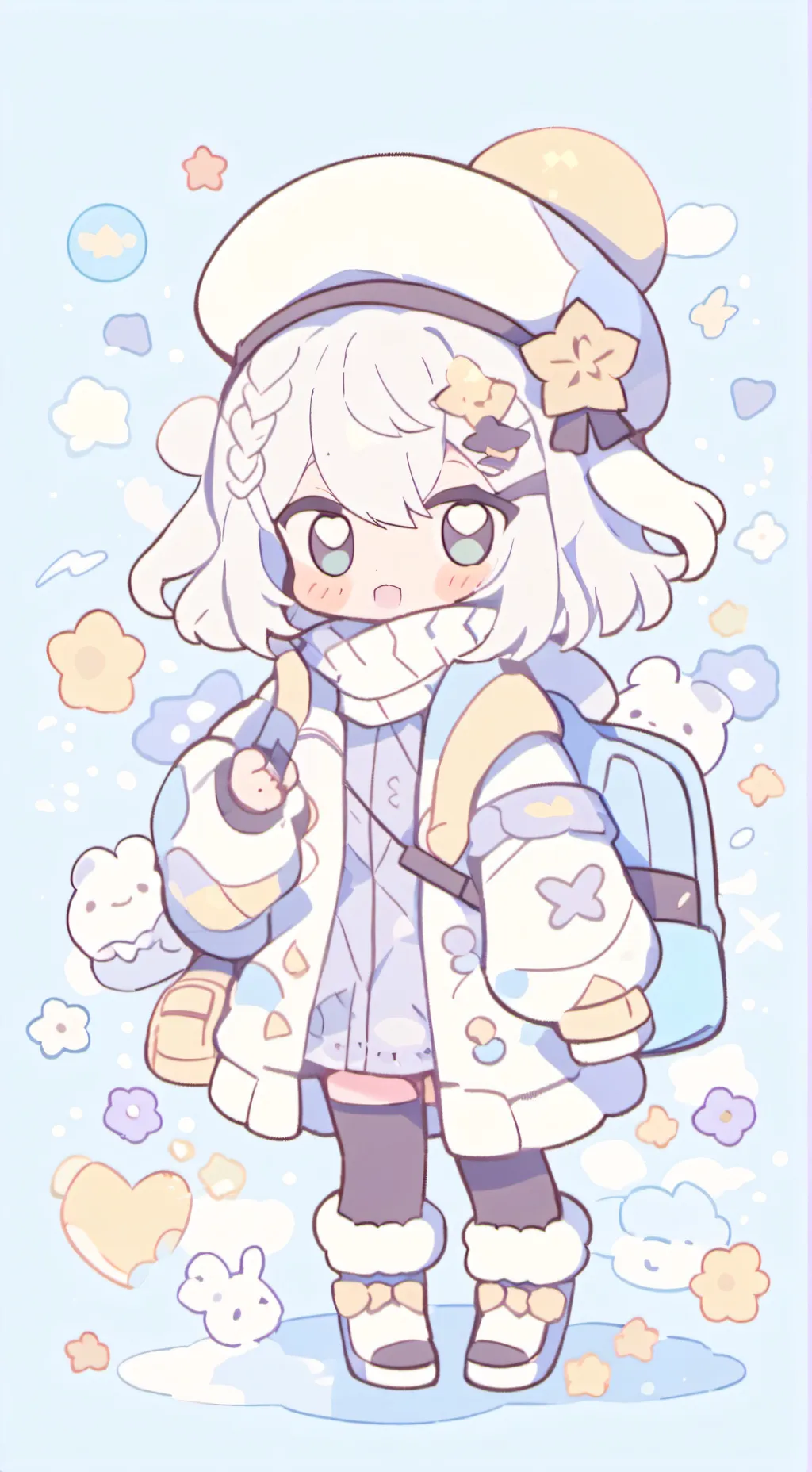 ai character: ladrones y policí background