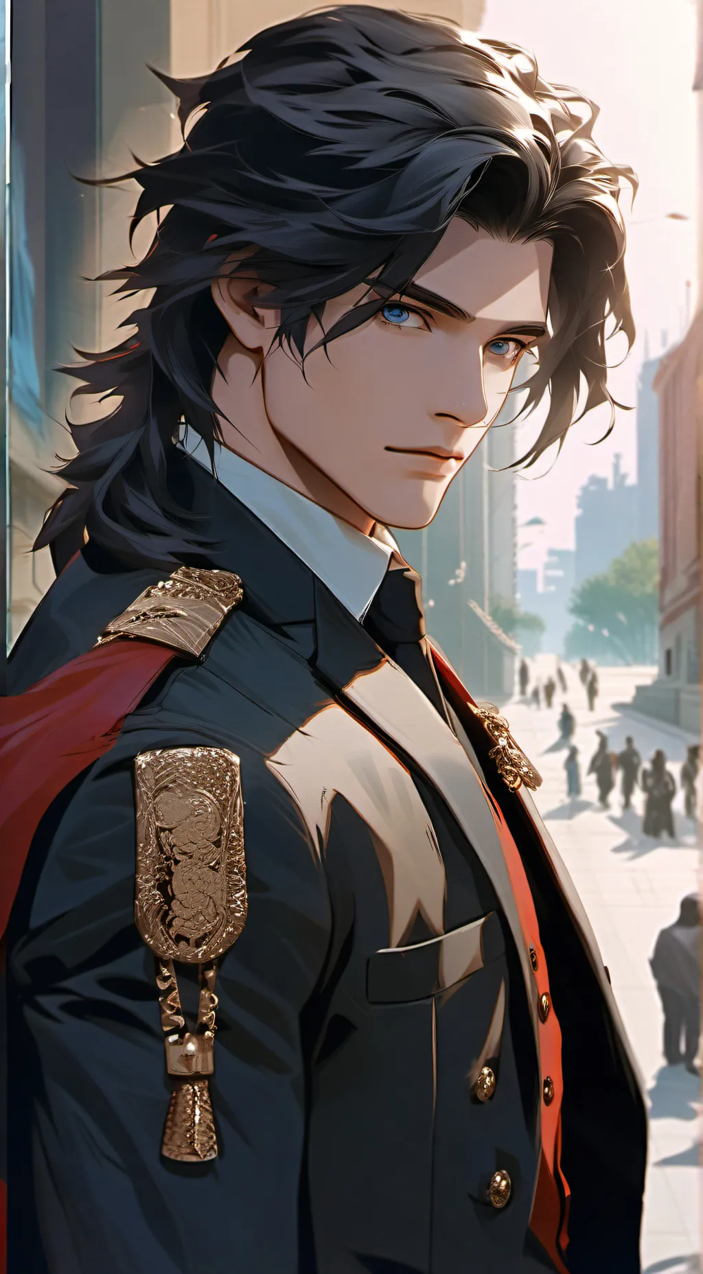 ai character: Milo background