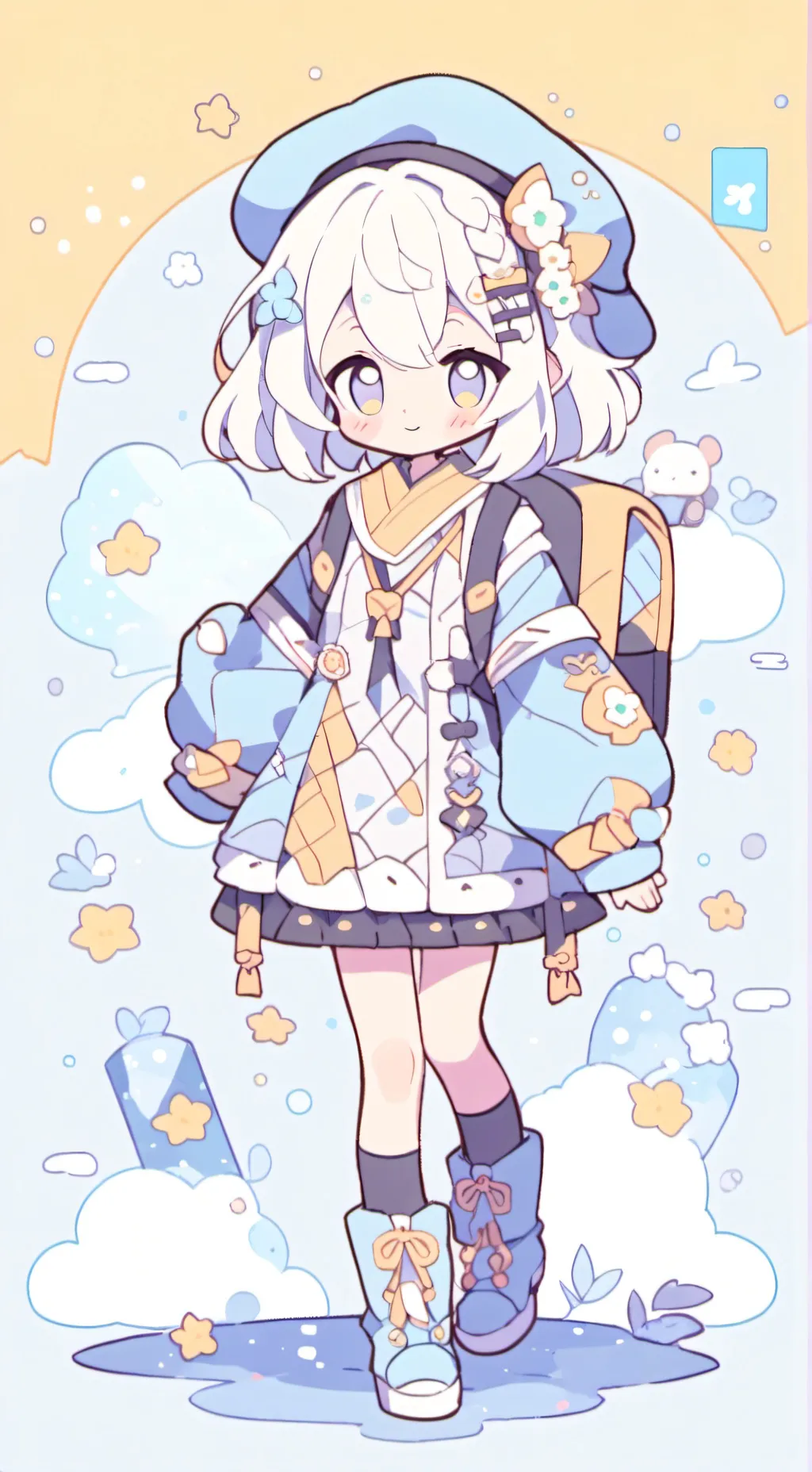 ai character: Test talkie background