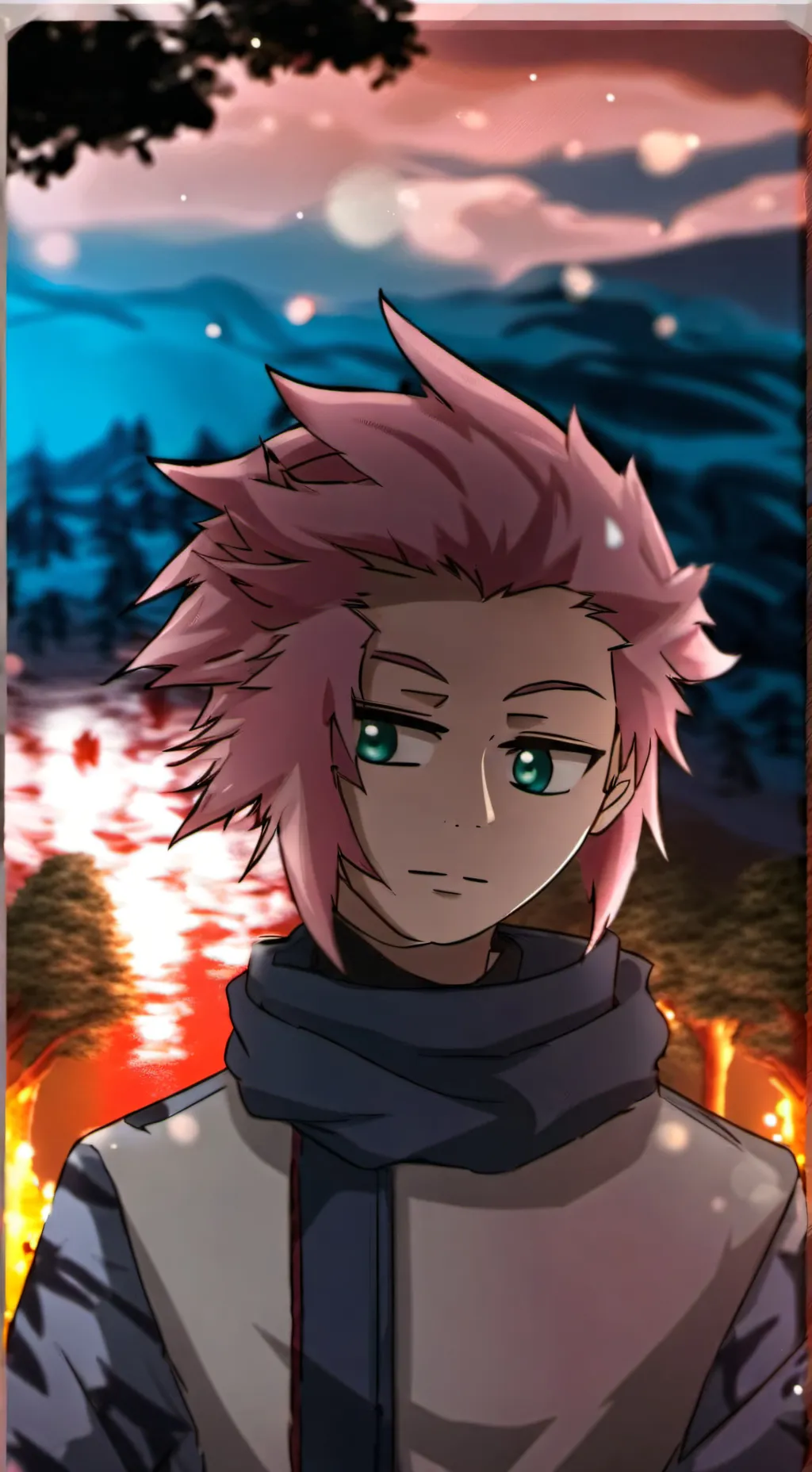 ai character: kim background