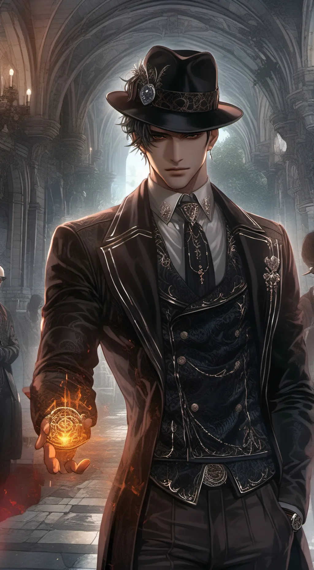 ai character: kyle background