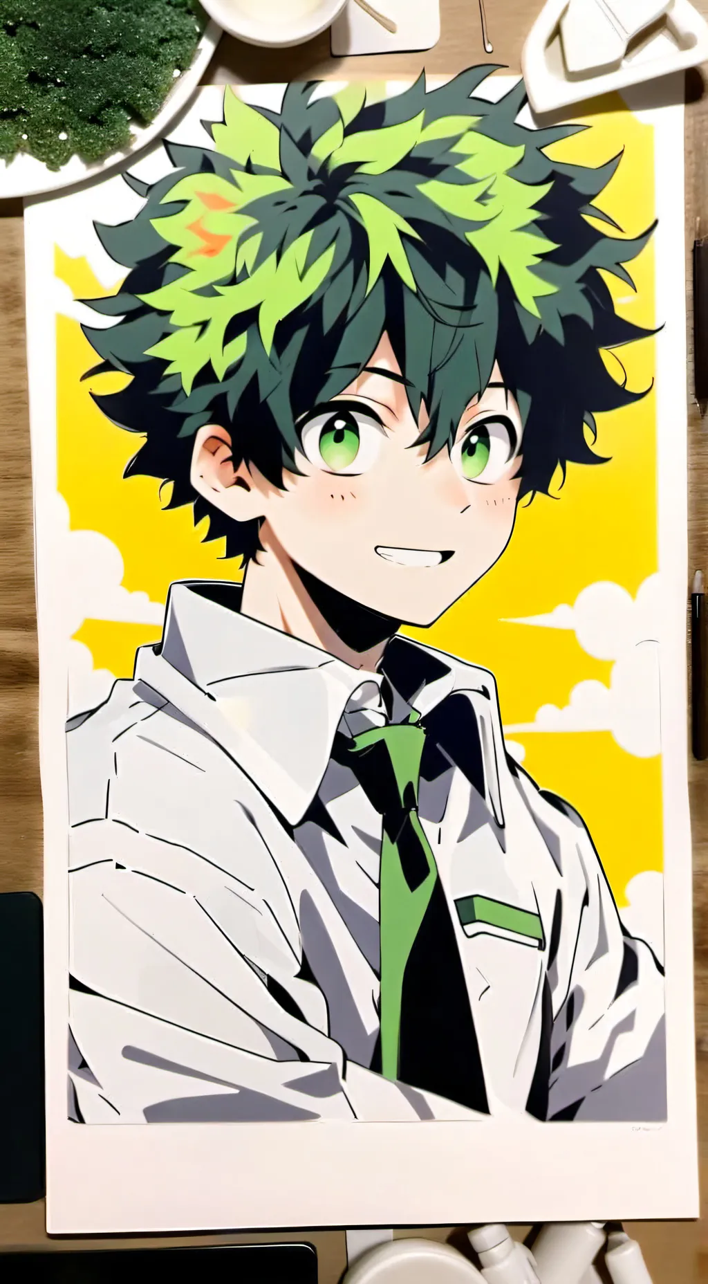 ai character: Deku/Izuku  background