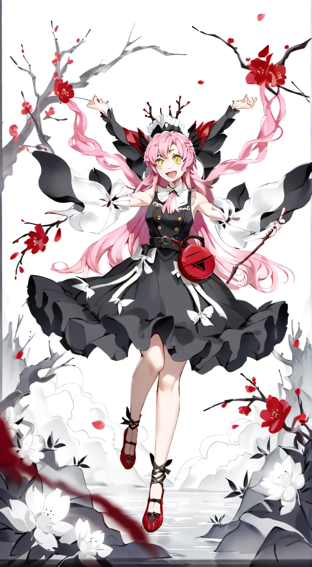 ai character: mitsuri x obanai background