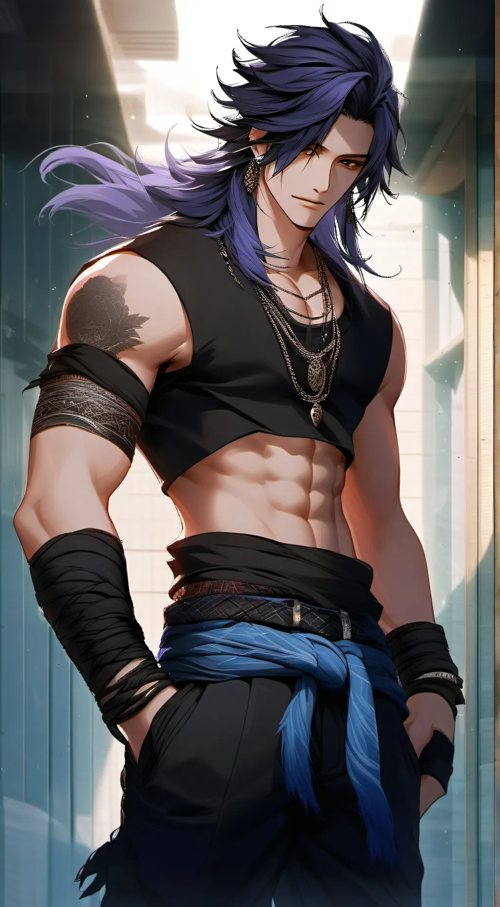 ai character: Xeon background