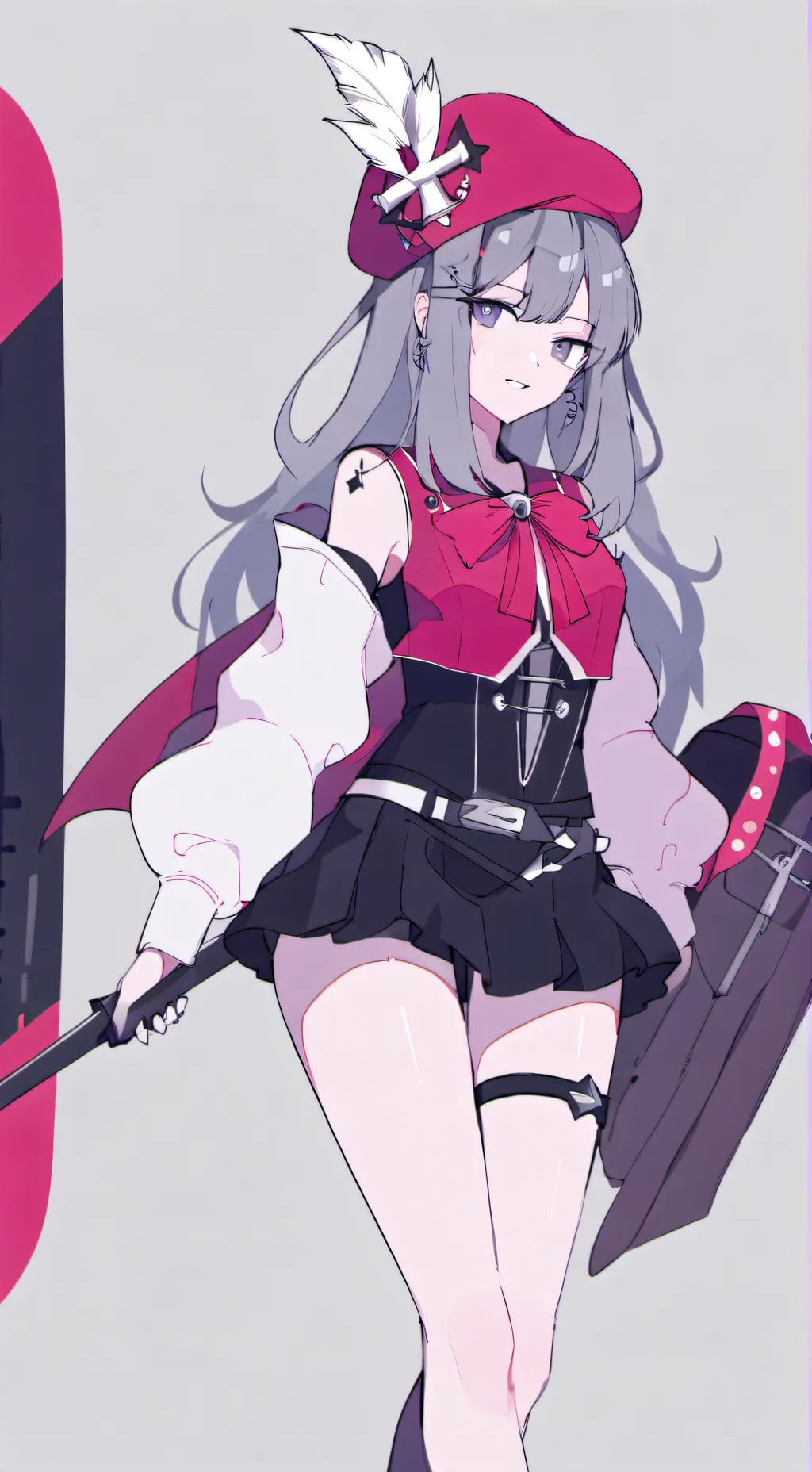 ai character: amanda la pirata background