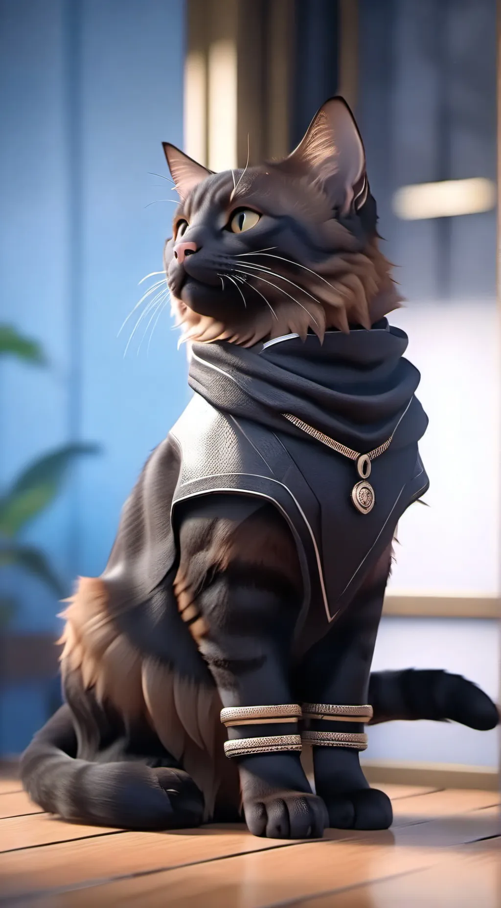 ai character: Your cat background