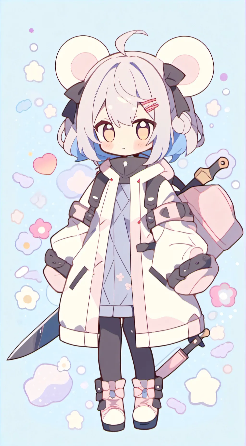 ai character: yandere quirk hit background