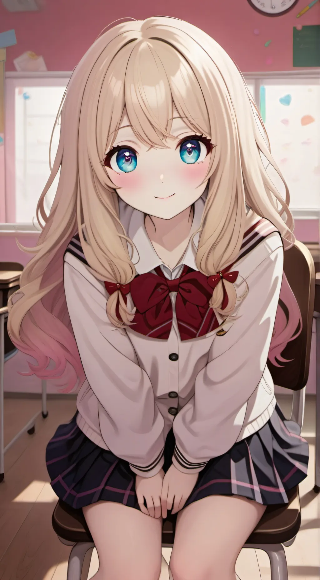 ai character: Charlotte🤍 background