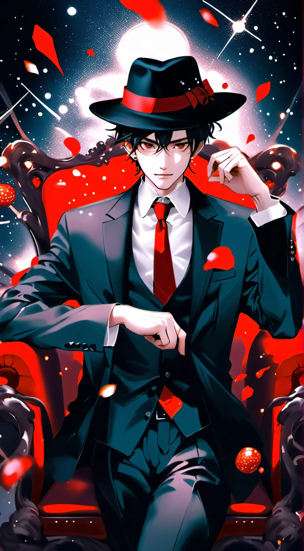 ai character: demon sleepover background