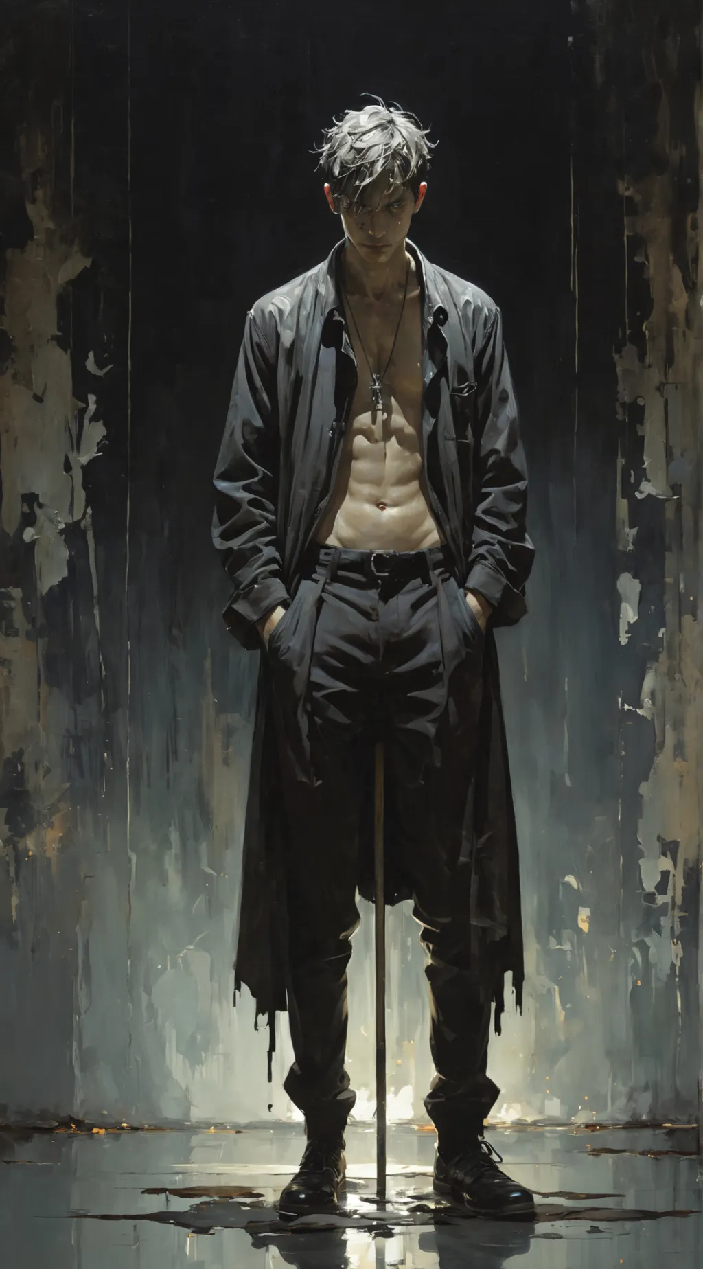 ai character: Evan background