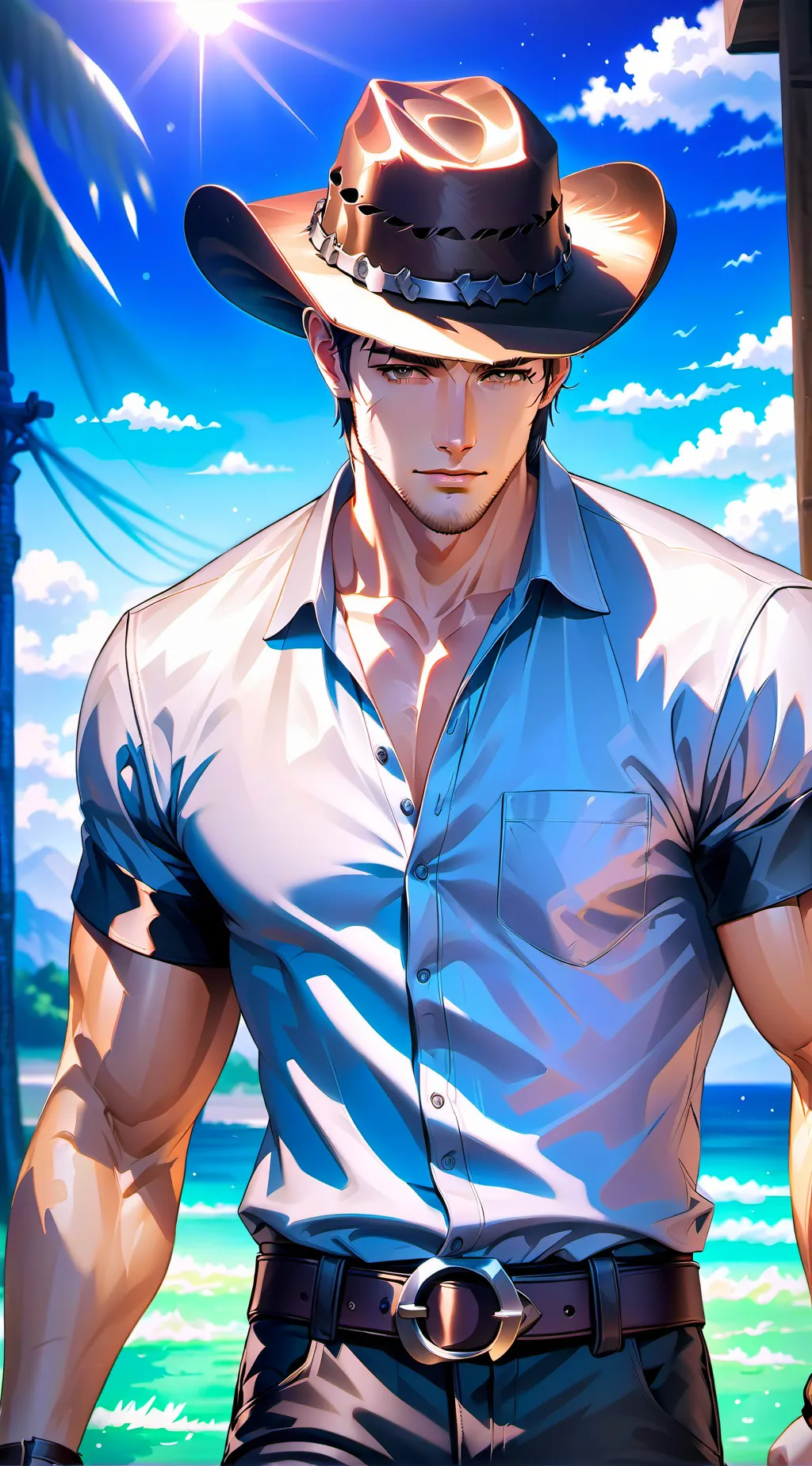 ai character: Robert  background